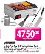 Anuil 60cm Flat Top Grill Value Added Pack-Per Pack