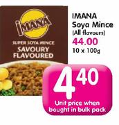 Imana Soya Mince(All Flavours)-10X100g