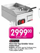 Anvil 40cm Flat Top Griddler Value Added Pack-Per Pack