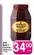 MRS Ball's Chutney(All Flavours)-1.1kg