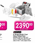 Anvil 5Ltr Single Electric Fryer Value Added Pack-Per Pack