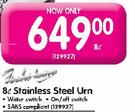 8L Stainless Steel Urn