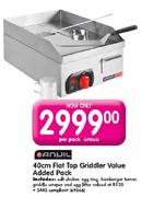 Anuil 40cm Flat Top Griddler Value Added Pack-Per Pack