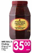Mrs Ball's Chutney(Original, Hot Or Peach)-1.1kg