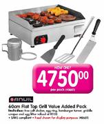 Anuil 60cm Flat Top Grill Value Added Pack- Per Pack