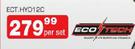 Ecotech Driving Lamp Set With Clear Lenses & Chrome Backing-Per Set