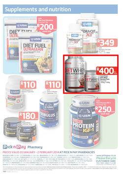 Pick N Pay : Pharmacy (20 Jan - 2 Feb 2014), page 4