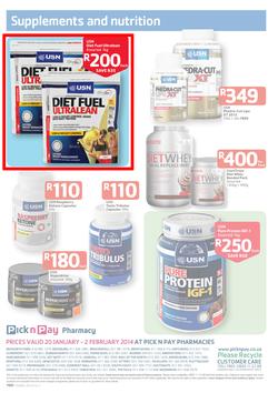 Pick N Pay : Pharmacy (20 Jan - 2 Feb 2014), page 4