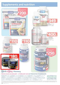 Pick N Pay : Pharmacy (20 Jan - 2 Feb 2014), page 4