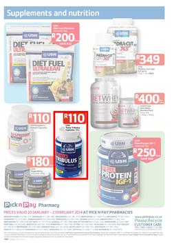 Pick N Pay : Pharmacy (20 Jan - 2 Feb 2014), page 4