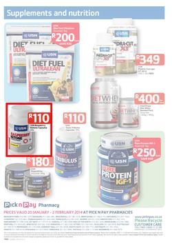 Pick N Pay : Pharmacy (20 Jan - 2 Feb 2014), page 4
