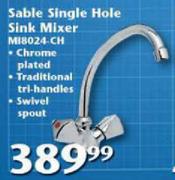 Sable Single Hole Sink Mixer MI8024-CH