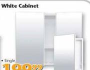 White Cabinet Double ABS2921