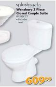 Splashworks Wensbury 2 Piece Closed Couple Suite WEN2CCT