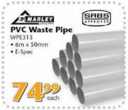 Smarley PVC Waste Pipe WPE313-Each
