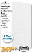 Swartland Classique Interior Hollowcore Door EBCSSLIO