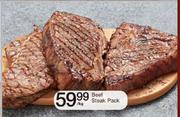 Beef Steak Pack-Per Kg