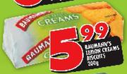 Baumann's Lemon Creams Biscuits-200g