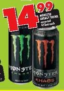 Monster Energy Drink Assorted-473ml Each