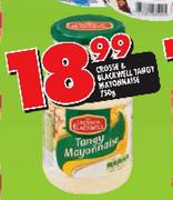 Crosse & Blackwell Tangy Mayonnaise-150g