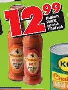 Nando's Sauces Assorted-125ml Each
