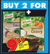 Knorr Gravy Sauces Assorted-2's