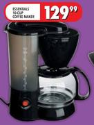 Essentials 10-Cup Coffee Maker
