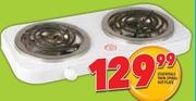 Essentials Twin Spiral Hot Plate