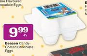 Beacon Candy Coated Chocolate Eggs-4's
