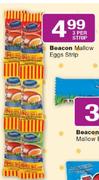 Beacon Mallow Eggs Strip-3's Per Strip