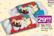 Eggs Galore Candy Coated Chocolate Eggs Assorted-8's Per Pack