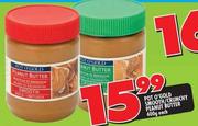 Pot O'Gold Smooth/Crunchy Peanut Butter-400g Each