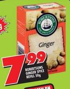 Robertsons Ginger Spice Refill-50g