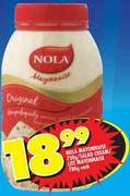 Nola Mayonnaise-750g/Salad Cream/Lite Mayonnaise-780g Each