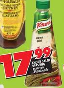 Knorr Salad Dressing Assorted-340ml