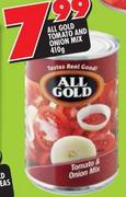 All Gold Tomato And Onion Mix-410g