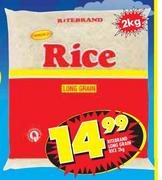 Ritebrand Long Grain Rice-2Kg
