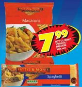 Fatti's & Moni's Spaghetti/Macaroni-500g Each