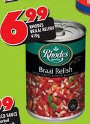 Rhodes Braai Relish