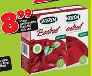 Werda Sixed/Grated Beetroot-420g Each