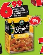 Robertsons Rajah Curry Powder Assorted-50g