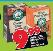 Robertsons Medium Spice Refills-Each