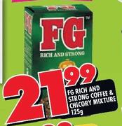 FG Rich And Strong Coffee & Chicory Mixture-125g
