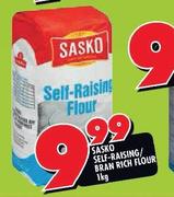 Sasko Self Raising/Bran Rich Flour-1kg
