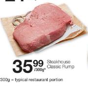 Steakhouse Classic Rump-300g