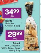 Cemol Milk Chocolate Praline Easter Eggs Variety Bag
