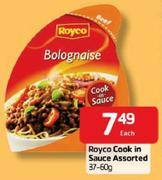 Royco Cool In Sauce-37-60gm Each