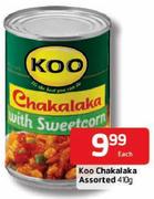 Koo Chakalaka-410gm Each