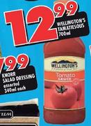 Wellington's Tamatiesous-700ml,