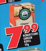 Robertsons Ginger Refill-50g